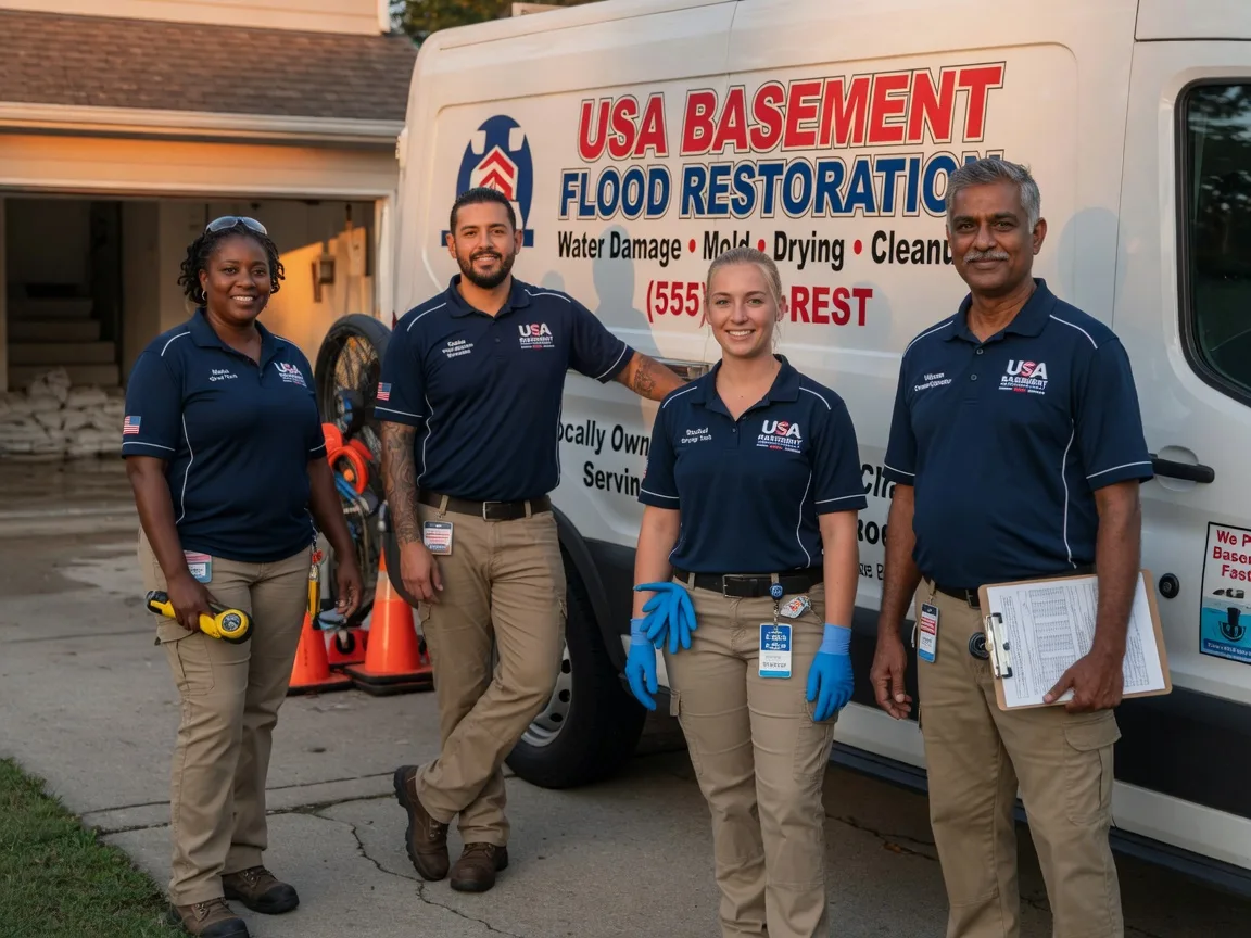 Basement Flood Cleanup company in Canute, OK